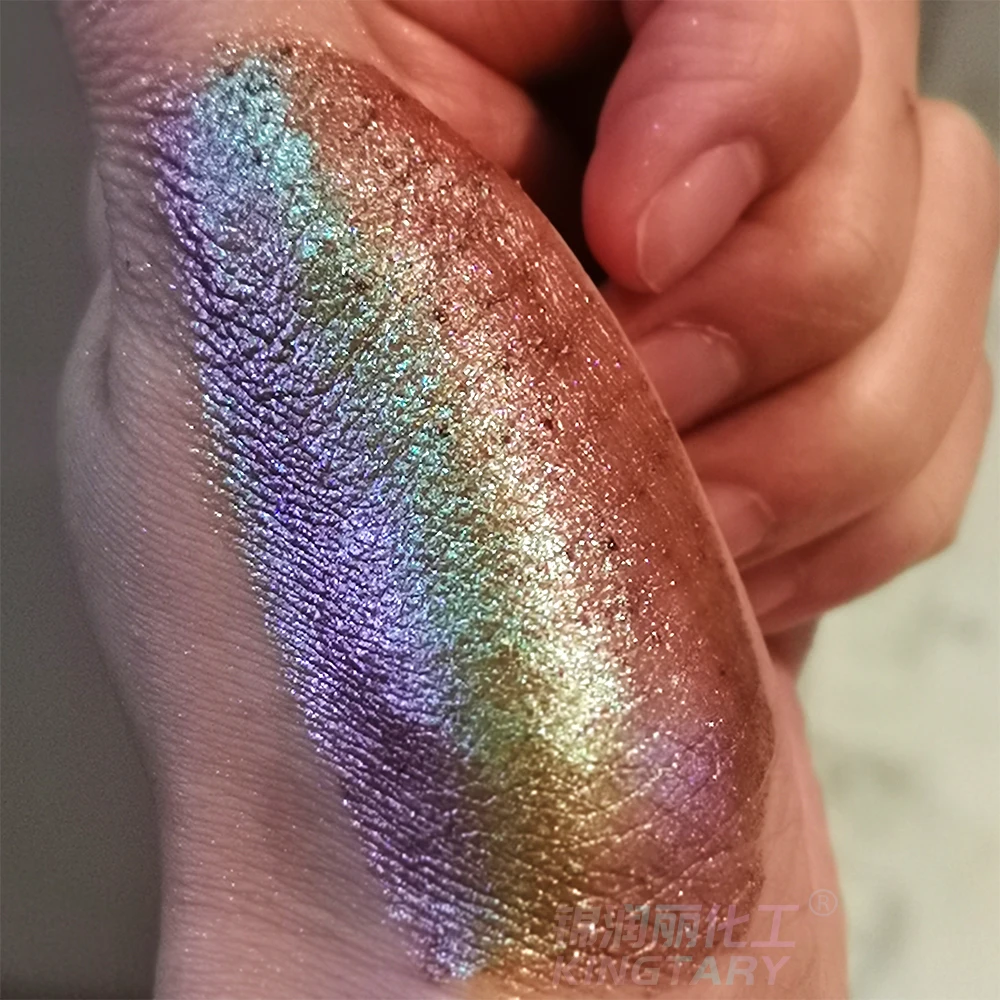 Kingtary glitter eyeshadow  eyes chameleon effect pigment