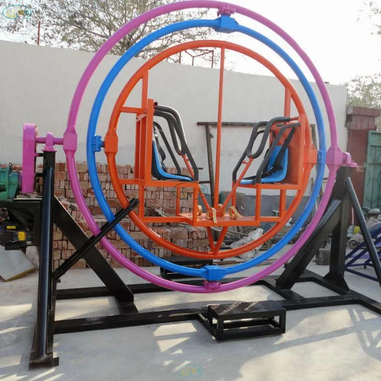 amusement park facilities  human gyroscope rides for sale giroscopio humano  in amusement park shopping mall center