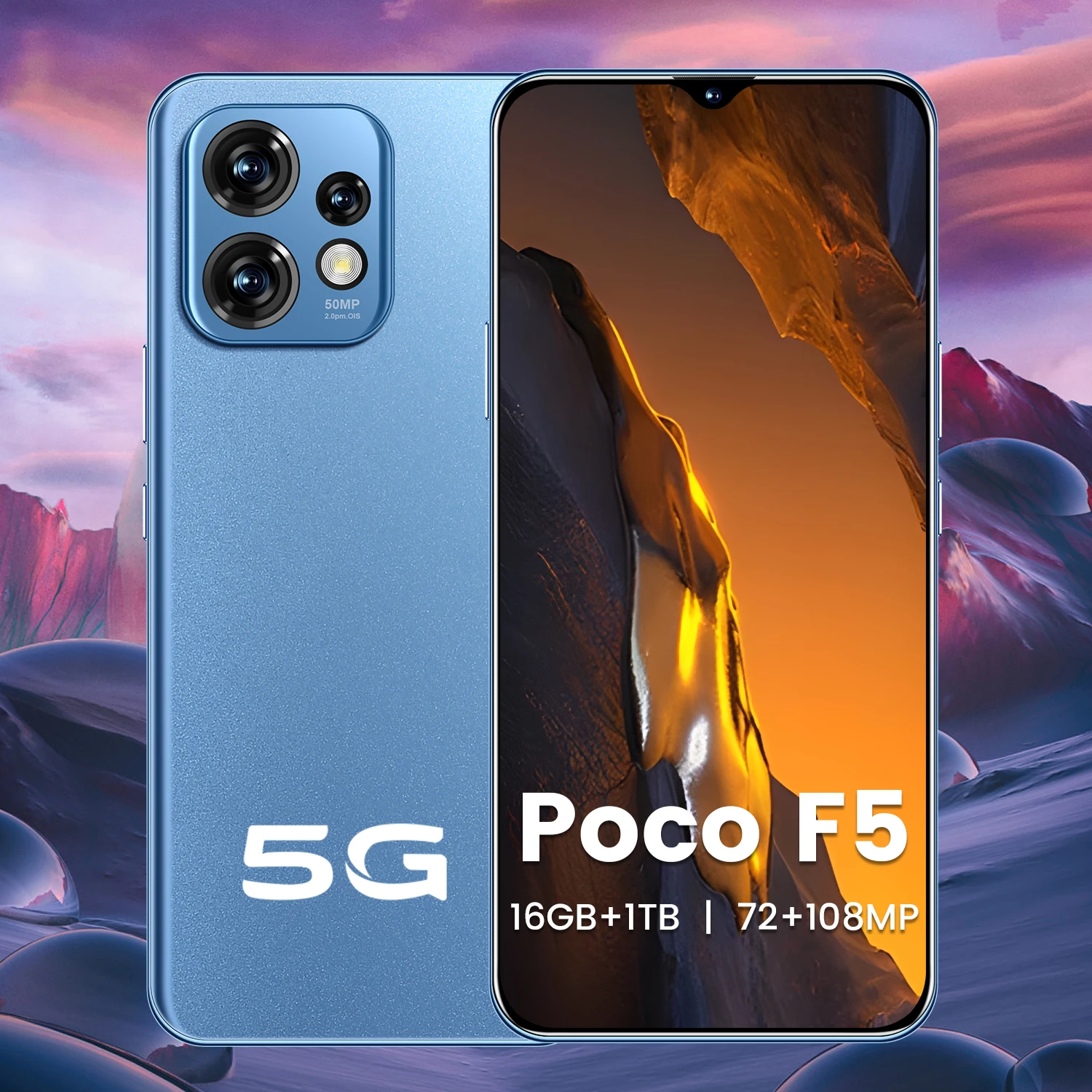 Новейший смартфон POCO F5 5G NFC Snapdragon 7+ Gen 2 Octa Core 120Hz AMOLED DotDisplay 64MP Triple Camera with OIS 67W charge