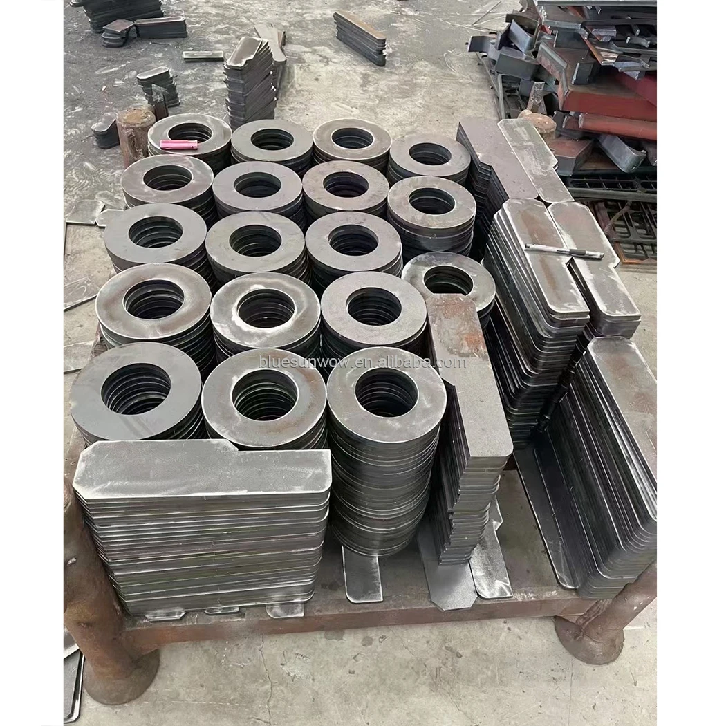 Customized Stainless Steel Aluminum Seamless Tube Hollow Square Tube Laser Cutting Hole Slotting Titanium Metal Parts