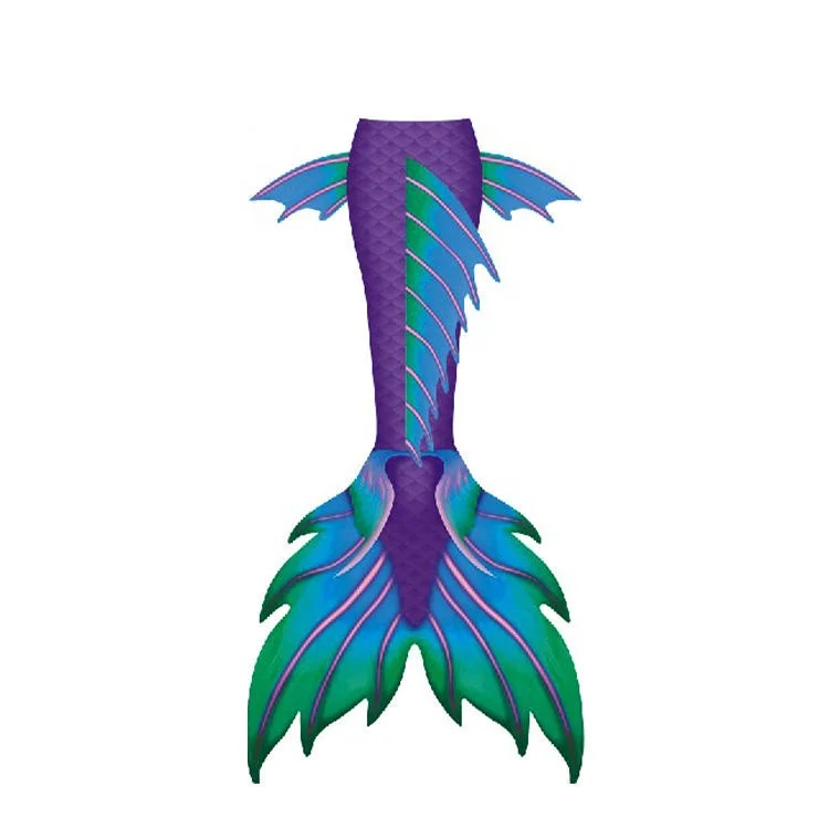 2022 custom made new design mermaid skin tail swimwear skirt mermaid tail for swimming SSI with monofin fin