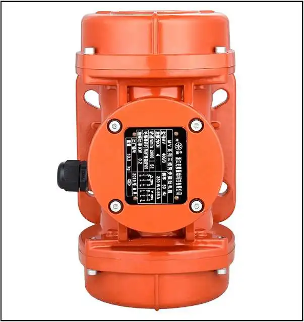 MV40/15 series Three phase220V/380V 4 pole 1500/1800RPM 50/60HZ waterproof mass adjustable external vibrator