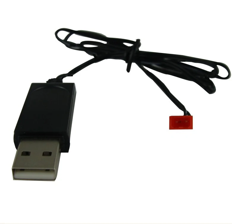DC 5V  usb Charger  With JST Plug for R/C aircraft Toys Lithium battery Wholesale 3.7V USB Charger with Cable