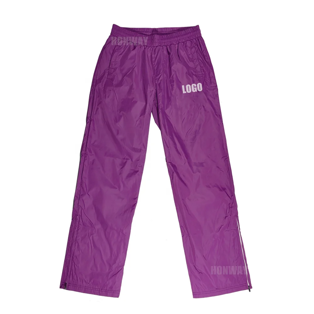 High Quality Loose Nylon Men Fashion Sweat Pant Custom Outdoor Windbreaker Pants Waterproof Men Style Pant
