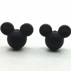 2020 оптовая продажа, заводская цена, силиконовые жевательные бусины для прорезывания зубов с Микки Маусом