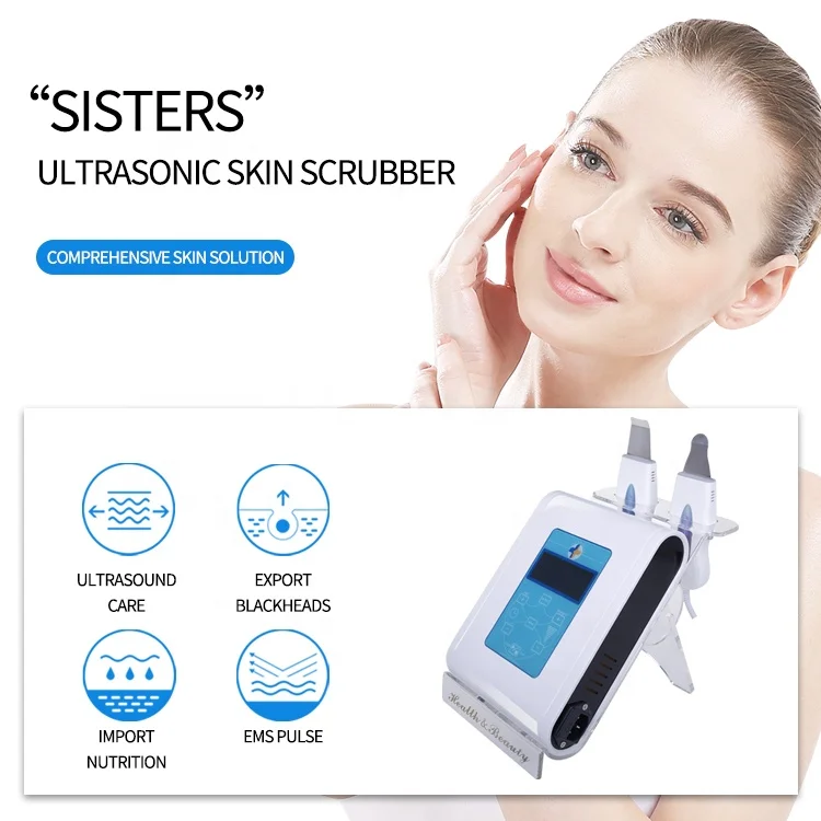 High Quality  Professional Factory Price ultrasonic face skin scraper for Facial Face skin cleaner