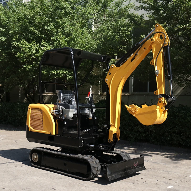 KV20 Mini Excavator 2 Ton Hydraulic Excavator Small Micro Digger Crawler Rubber Track Mini Excavator For Sale