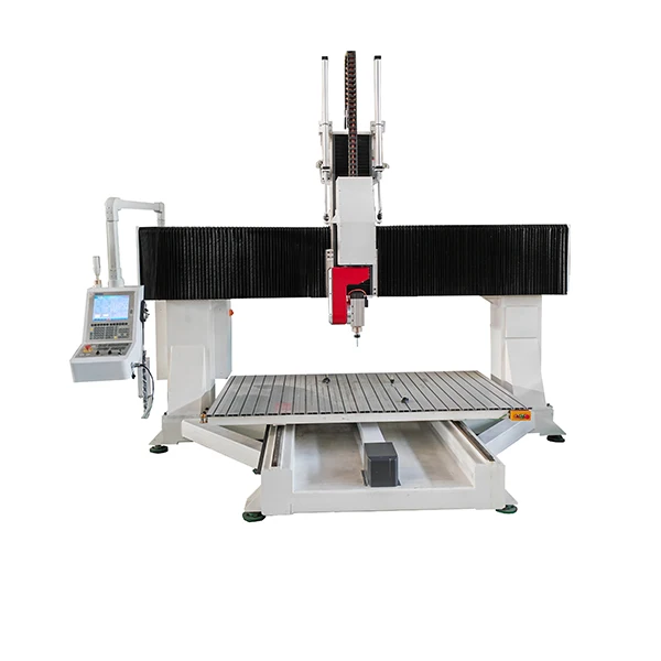 1325 moving table machine 5 axis for 3d craving with servo motor