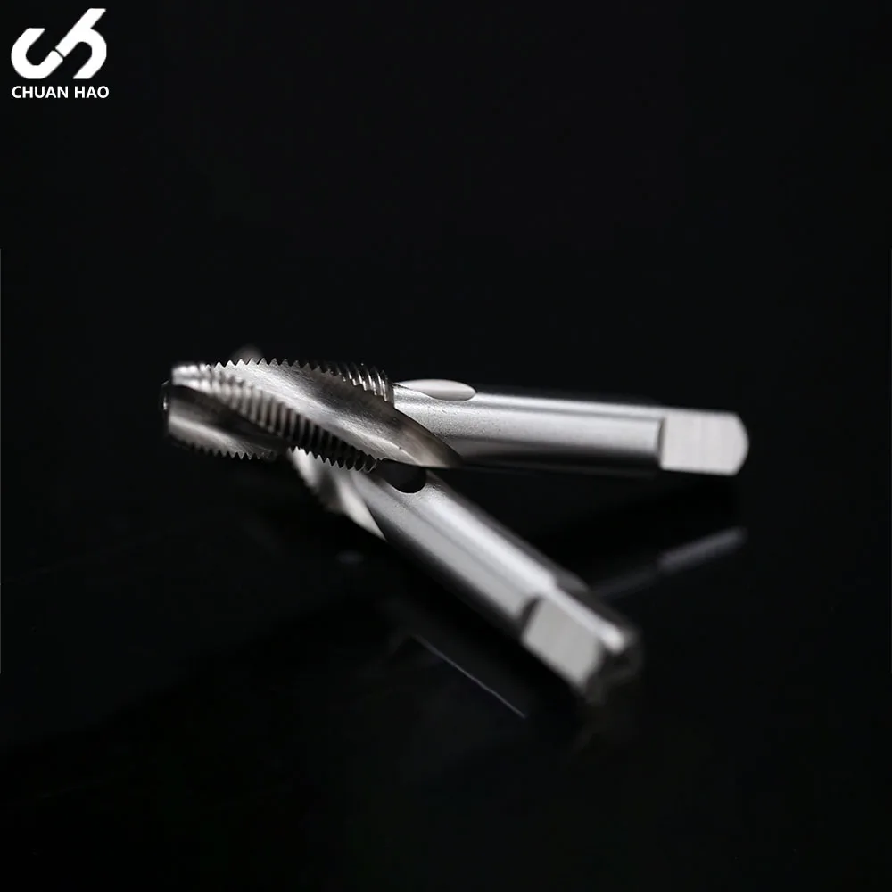 CH Factory Custom High Quality BSW 1/8-28 PT 55 Degree HSS-35 Pipe Thread Spiral Tap for Machine Threading Screw Tap&Die