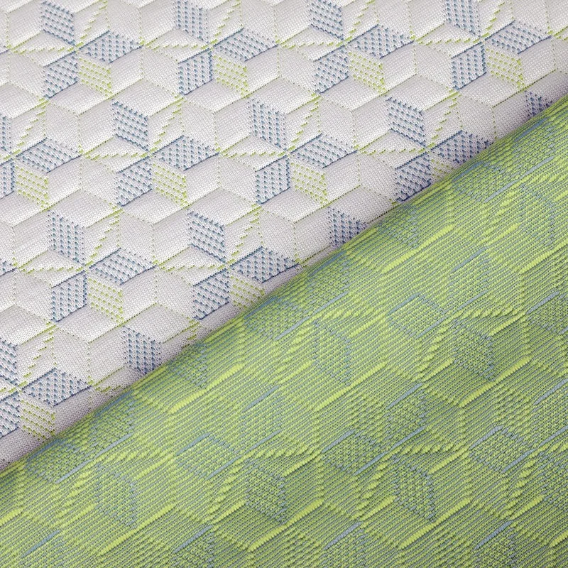 Home Furniture Euro Top Double Jacquard Warp Knit Knitting Knitted Mattress Fabric