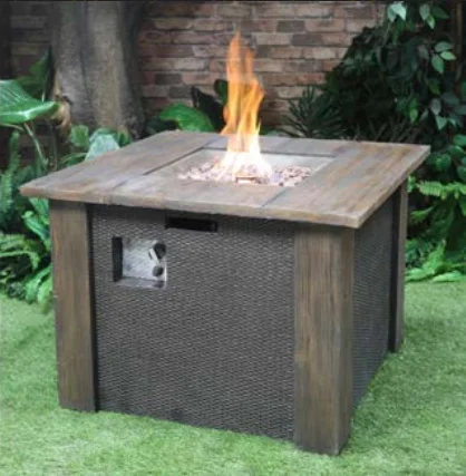 Safety Gas Burning Furniture Fire Pit Furnace Landscape Viewing Heavy Duty Fireplace Garden Courtyard Swimming Pool Heater