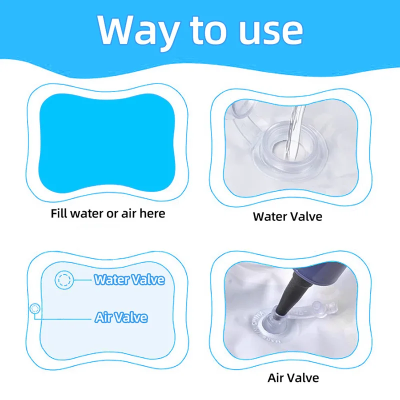 Environmental hot selling high quality cute octopus pattern pvc inflatable baby water play mat for fun