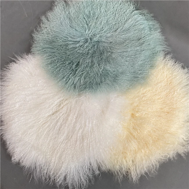 Новые китайские пляжные шерстяные тапочки с мехом ягненка коврик