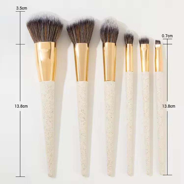 MAANGE Customizable Makeup Brushes Set Premium Hair OEM Private Label Powder Tools for Face Eye Compatible Foundation Eye Shadow