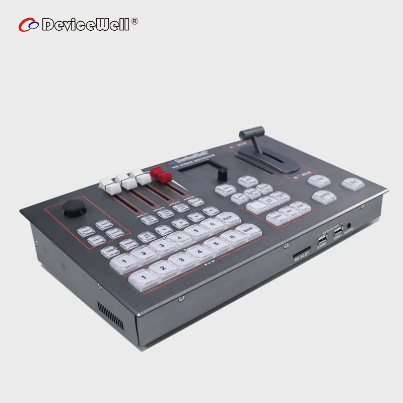  HDS6506 HD SDI Av коммутатор видео 6-канальный телестудия оборудование