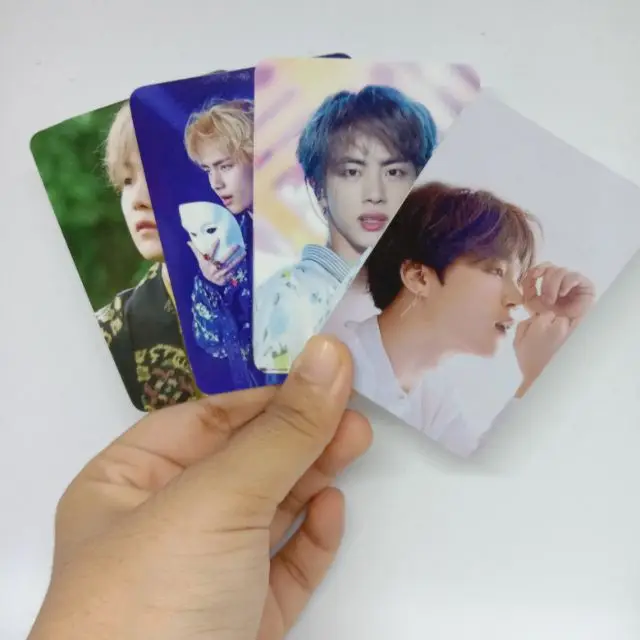Индивидуальный дизайн логотипа печать kpop idol бумажные