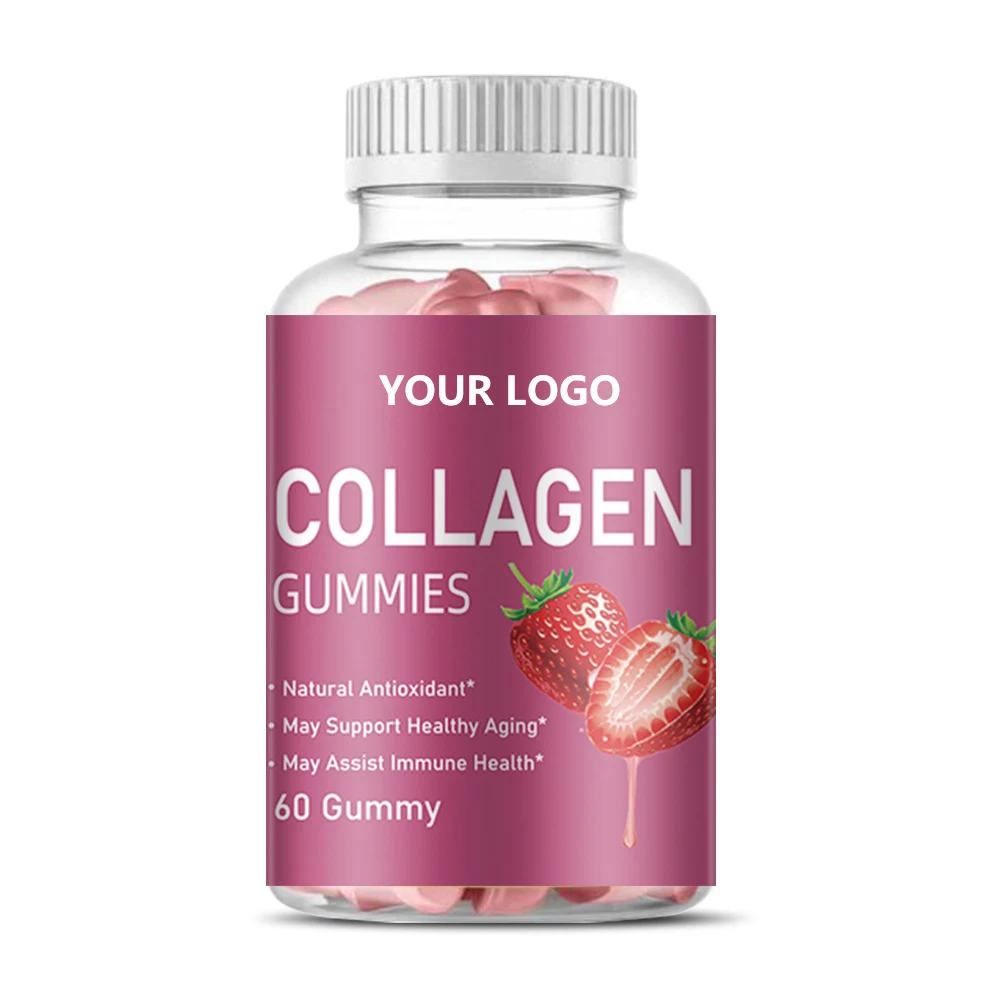 OEM Private Label Vegan Biotin Collagen Gummies Hair Skin Nails Supplements for Adults Not for Pregnant Women or Newborns