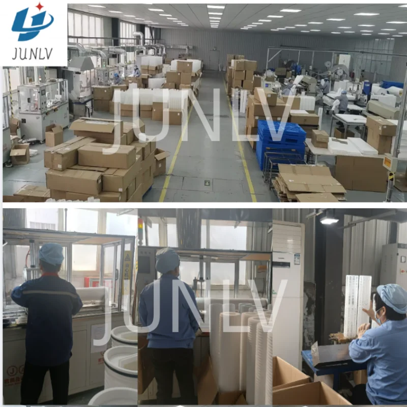 JUNLV high quality20 inch 4.5 micron Large High Flow PP Pleated Water Filter Cartridge for water treatment