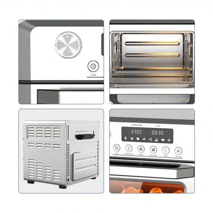 Electric new best-selling digital air fryer oven 18L with stainless steel body fm1801 air fryer toaster oven