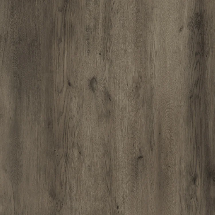 Indoor Simple Color Waterproof Adhesive Linoleum Vinyl Wood Click PVC LVT Vinyl Flooring