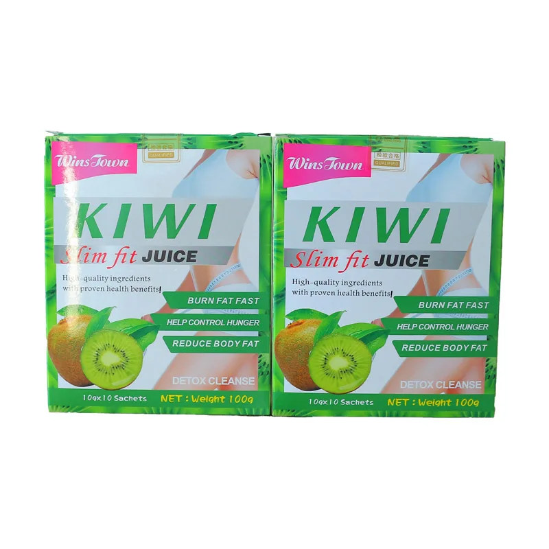 Wholesale Private Label Natural Weight Loss Flat Tummy Detox Tea Drink Instant Kiwi Juice