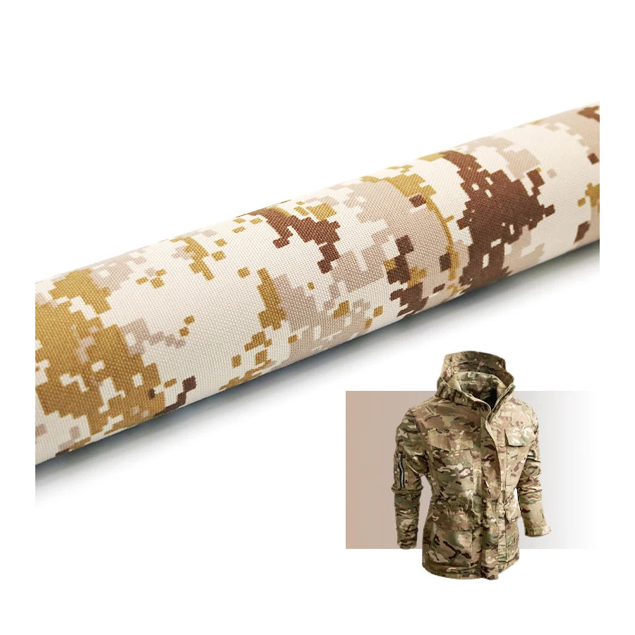Good Price American four Color Spot Desert Anti Tear Camouflage Fabric Clothing Raw Material Twill Fabric Woven