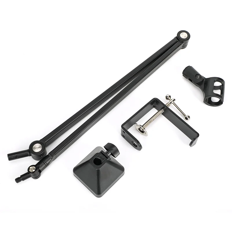 High Quality Adjustable Metal Microphone Holder Folding Microphone Stand Microphone Rack