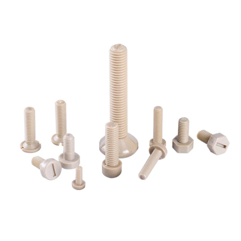 High Precision Machining Adapters PEEK Screws PEEK fasteners