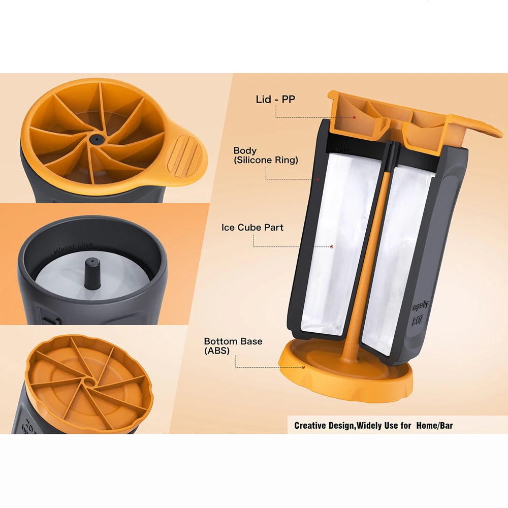 Ice Cube Molds & Trays,Ice cube Maker for french coffee press