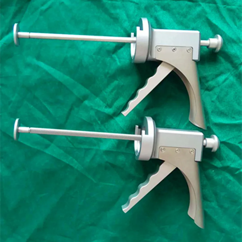 orthopedic implant bone cement gun set
