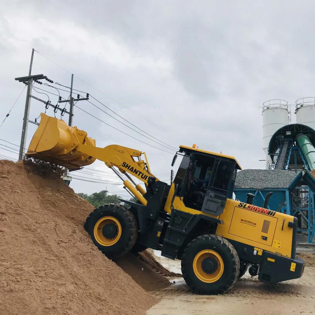 Cheap Earth-moving Machinery SL30WN 3ton 92 Kw 1.7cmb Wheel Loaders Front Bucket Loaders