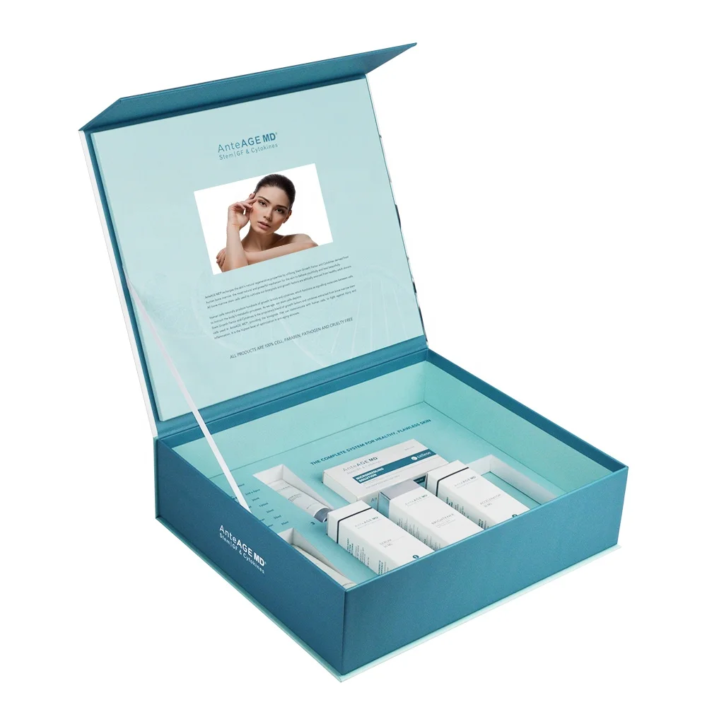 Promotion Presentation Marketing Greeting Gift LCD Screen Video Package Gift Box LCD Video Box