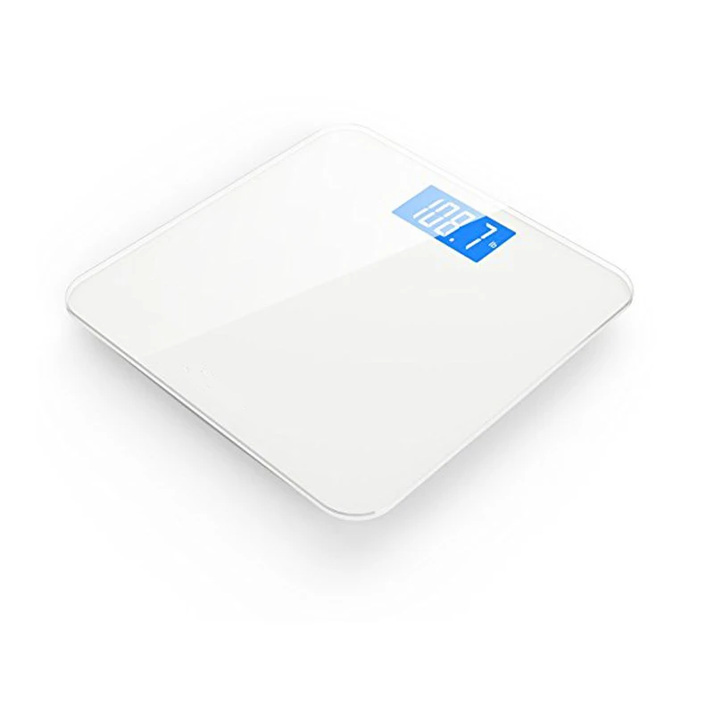 200KG/440LB Capacity Glass Round Corner Digital Bathroom Body Weight Scale