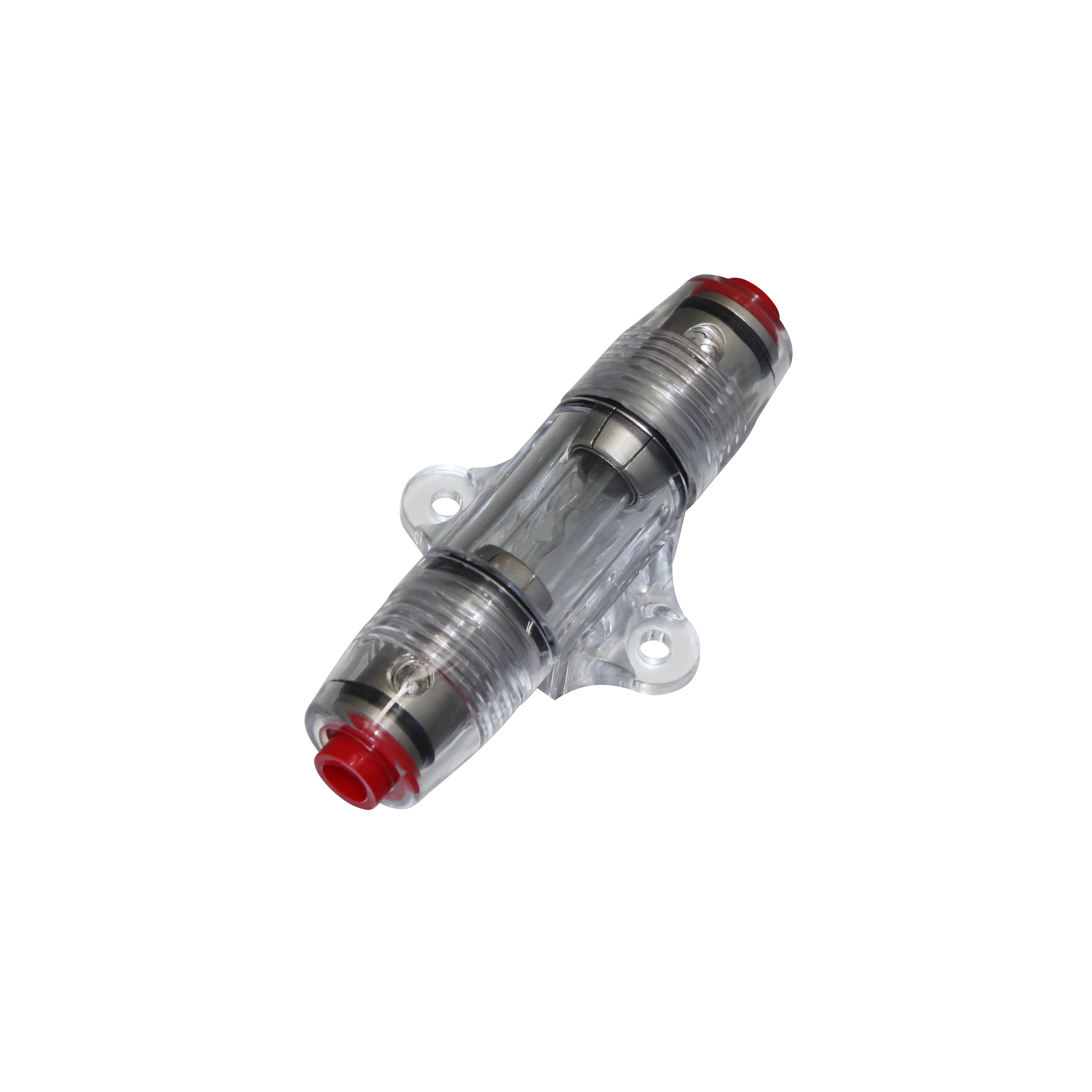 China Car Audio Inline AGU fuse 4GA 8GA Fuse Holder Nickel Plated