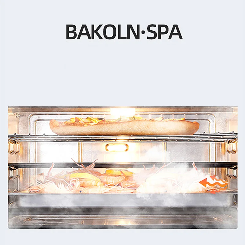 Desktop steaming and baking two-in-one machine fully automatic intelligent 28L steam oven