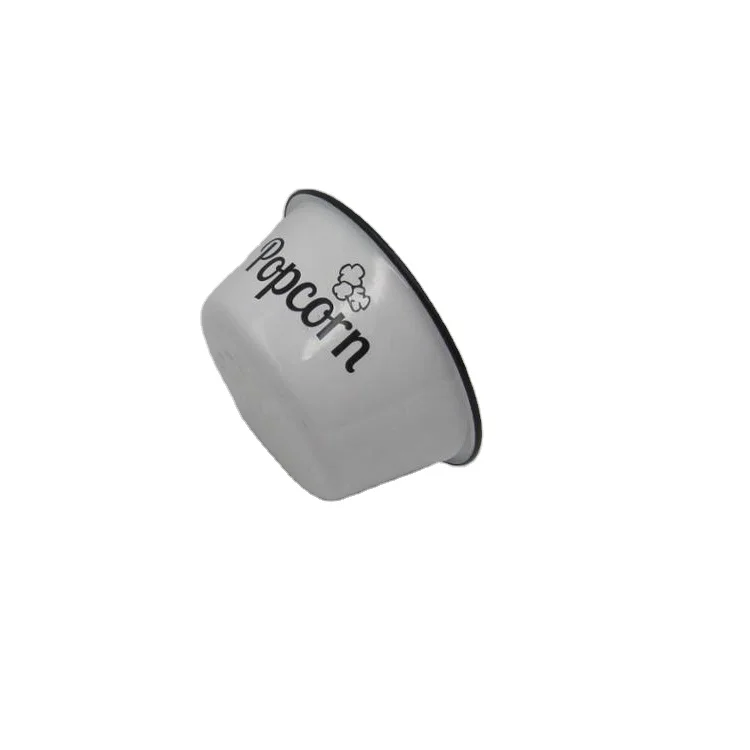 14cm Enamel Bowl Mixing Bowl Popcorn Bowl