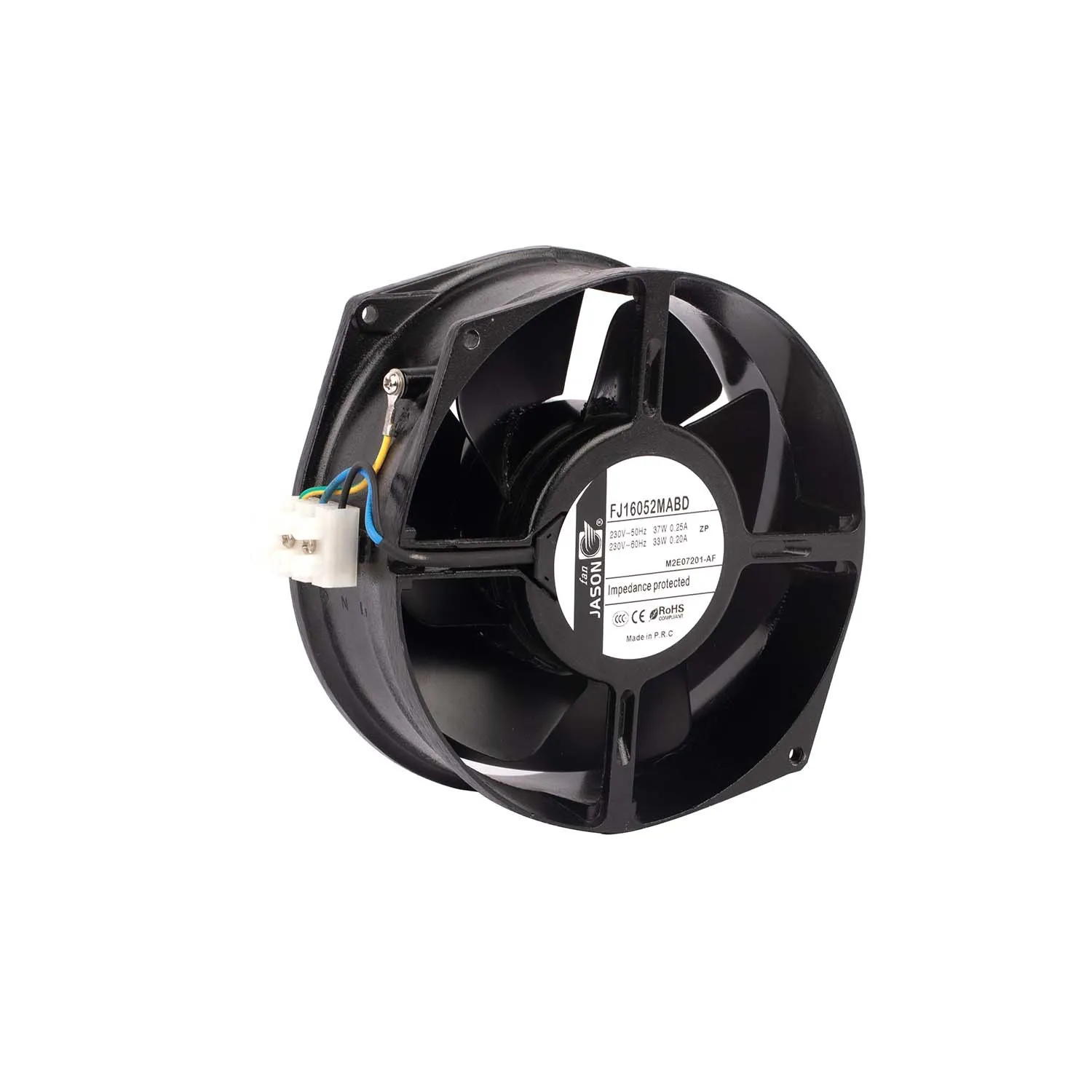 jasonfan Motor Axial Box Fan Manufacturing Glass Fiber Blade Material 172*151*55mm AC Axial Blowers/Industrial Ax