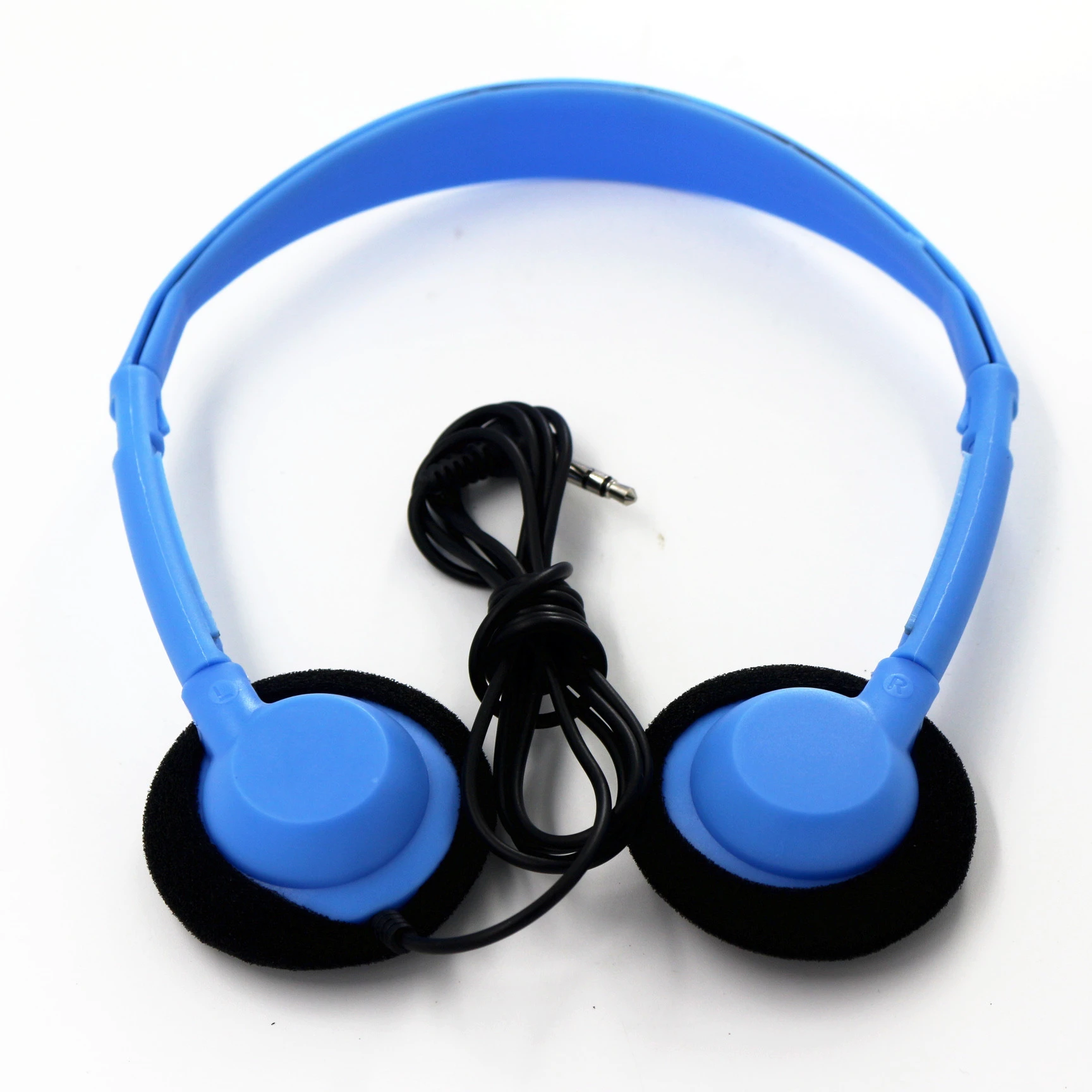 Reusable cheap headphone airlines headsets disposable bulk headphones audio guide headset