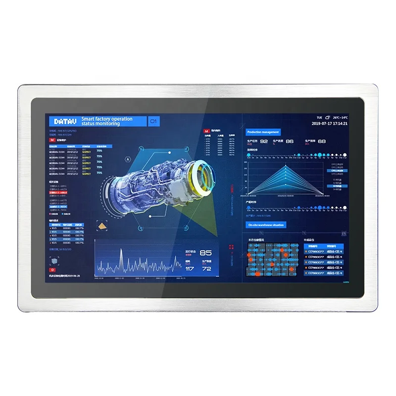 Touchthink 15.6 Inch Industrial Monitor Open Frame Sunlight Readable Industrial Touch Screen Monitor For Interactive Multi Touch
