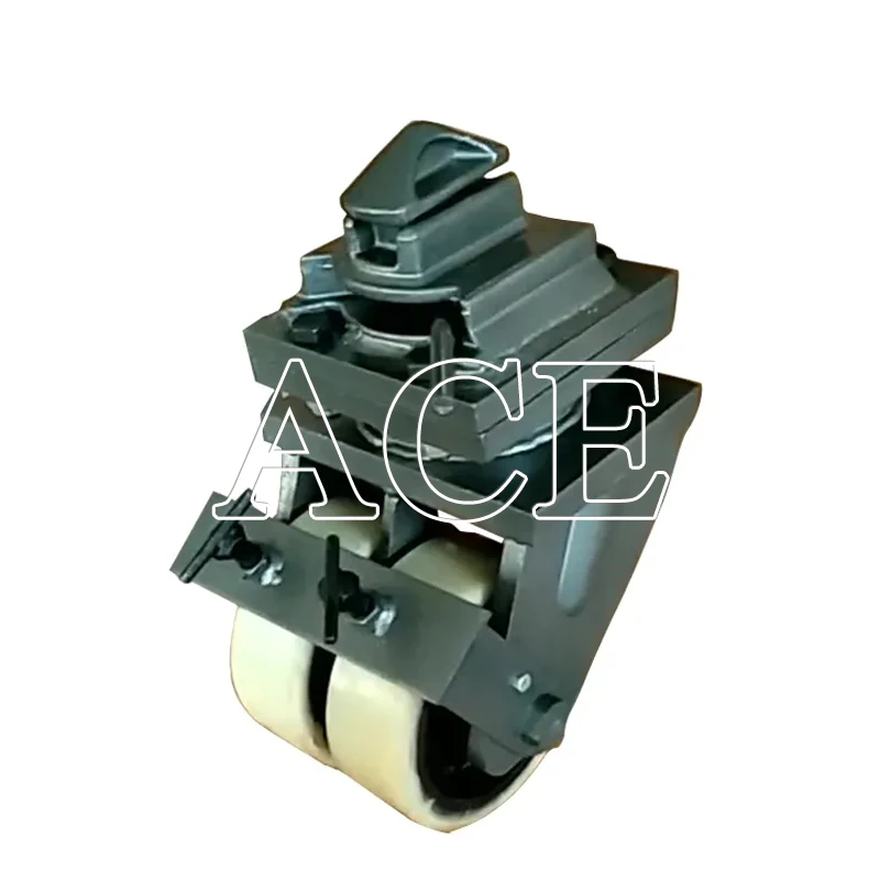 Heavy Duty 8inch 5 Ton Double Wheel ISO Shipping Container Casters Wheel Can be Equipped with Directional Locks