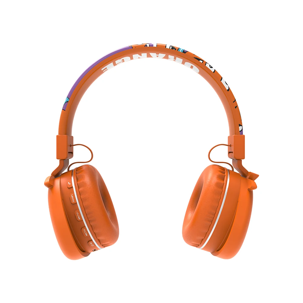 Light Weight Colorful Cartoon Cheap Children Kids Wired Music PC Boat Headphones with microphone