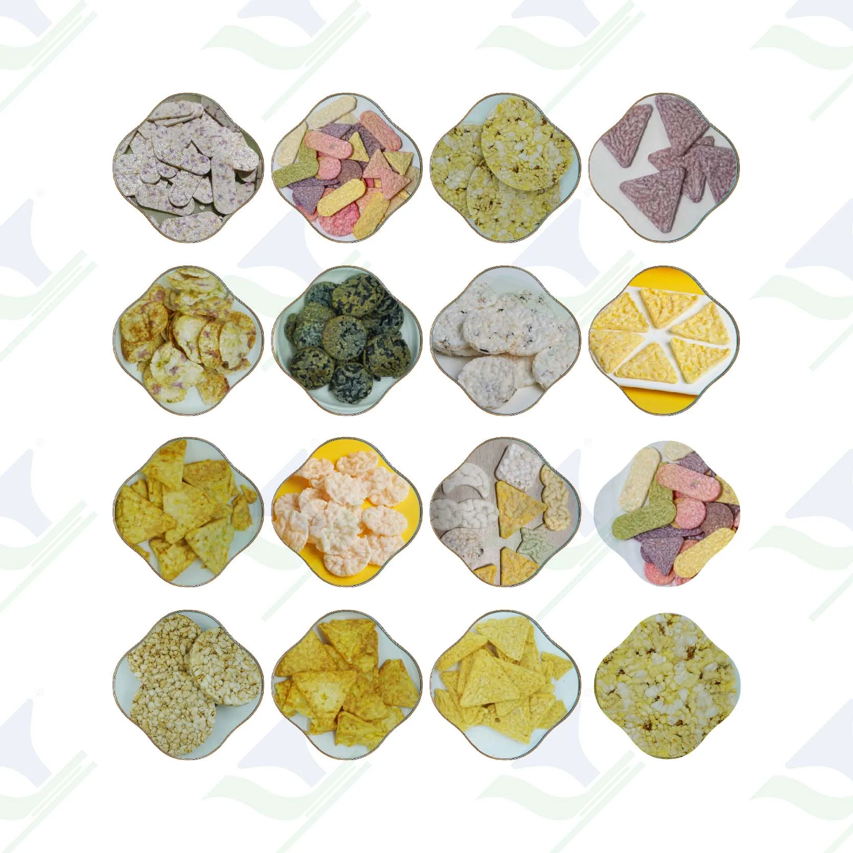 2024 New Design Rice Cake Machine Puffed Rice Cakes Production Line New Type  Korean Pop Rice Cake Machine