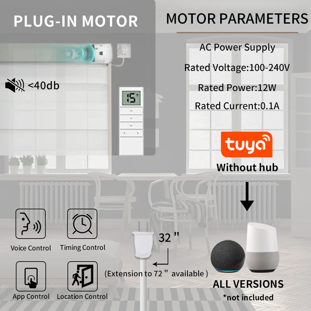 Alexa Control Electric Triple Shade Sheer Blinds Cordless Smart Double Layer Roller Shades Automatic Motorized shangri-la blinds