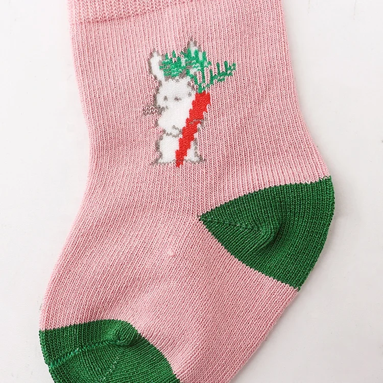 
Grips Infant and Toddler Girls/Boys Non Slip Tab Crew Baby Socks 