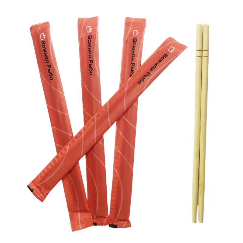 Factory Price Disposable bamboo tensoge chopsticks custom envelope print wooden making machine