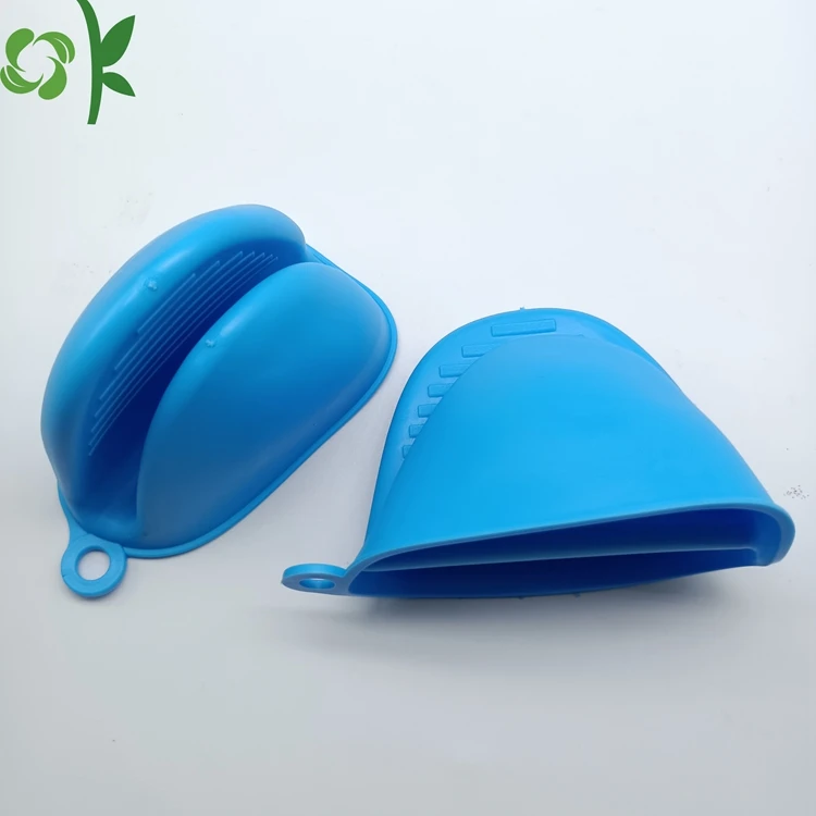 OKSILICONE Hot Sale Reusable Silicone Heat Resistant Cooking Pinch Mitts Potholder for Kitchen Cooking & Baking