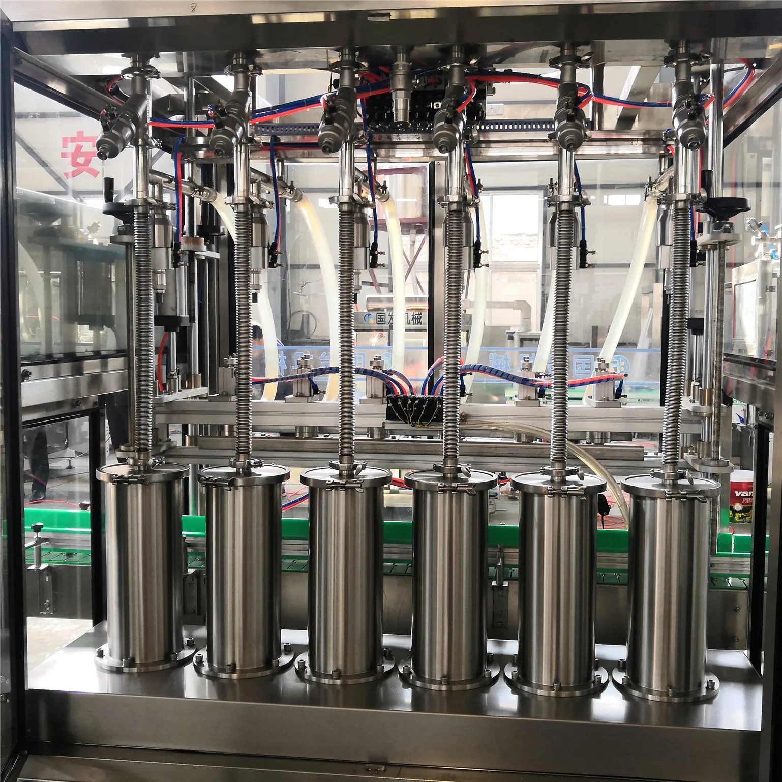 Automatic Piston Bottling Machine Filling Machine Line Hand Sanitizer And Shampoo Dishwashing Liquid Filling Machine
