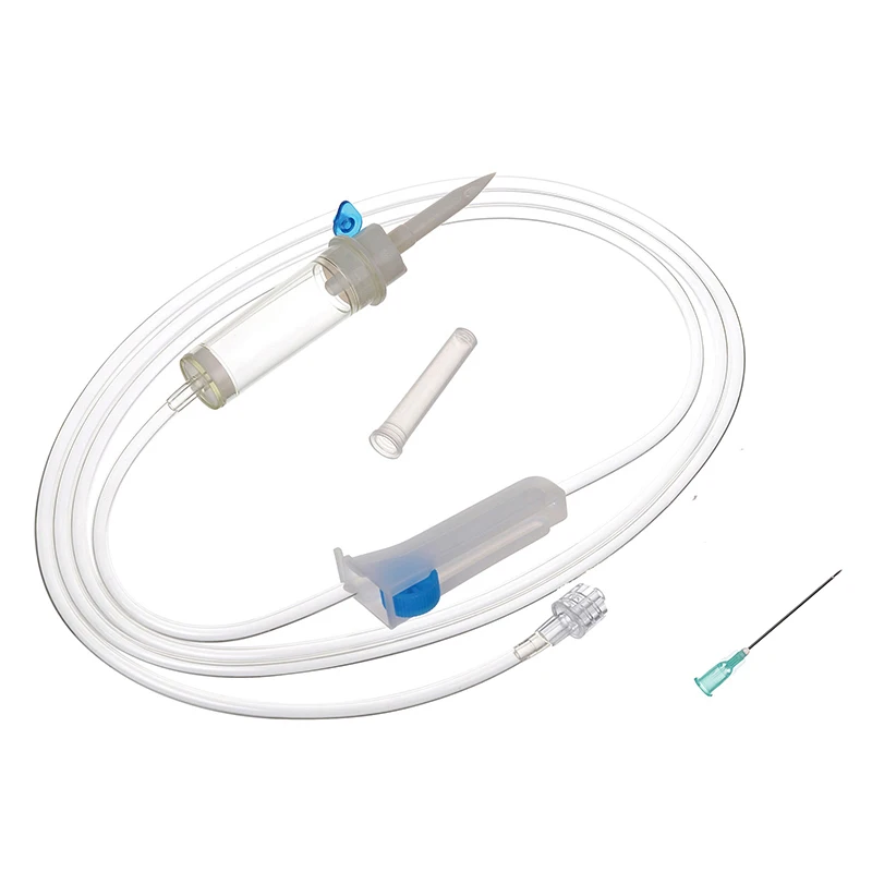 Disposable Connecting Tube Vein Scalp Device Iv Giving Set Iv Infusion Set