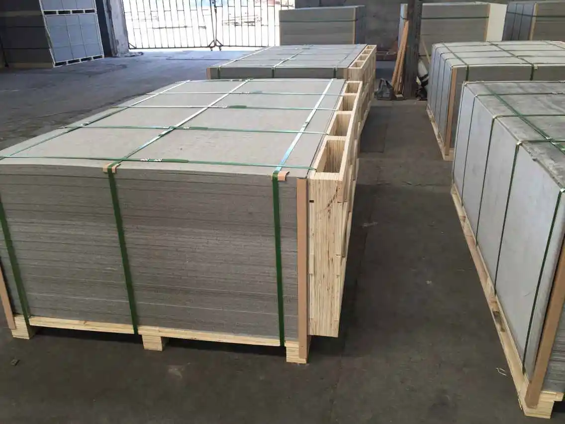 Wholesale Blueboard Magnesium Cement board Grey MgO board for Greece market