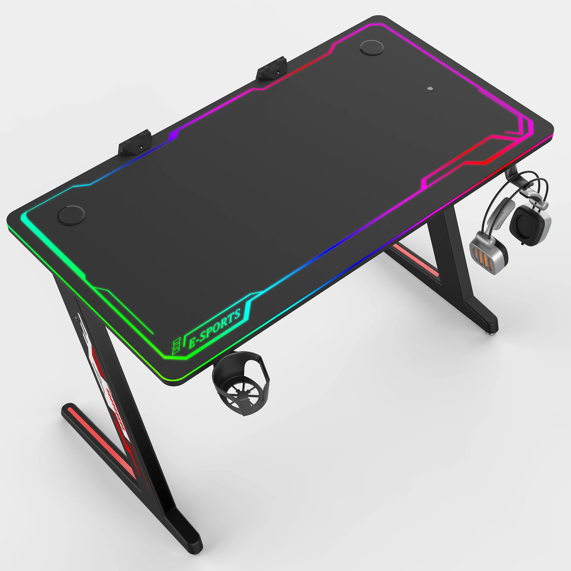  Игровой стол в стиле ПК с сенсорным светом swift RGB игровой для